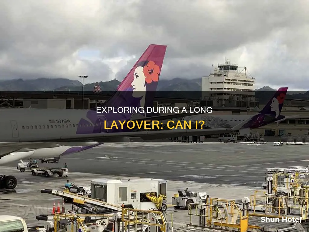 can i get out of airport at a inter