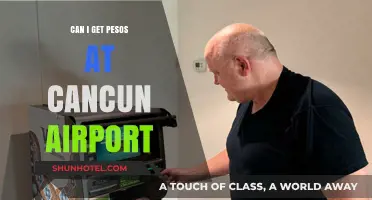 Cancun Airport: Where to Get Pesos?
