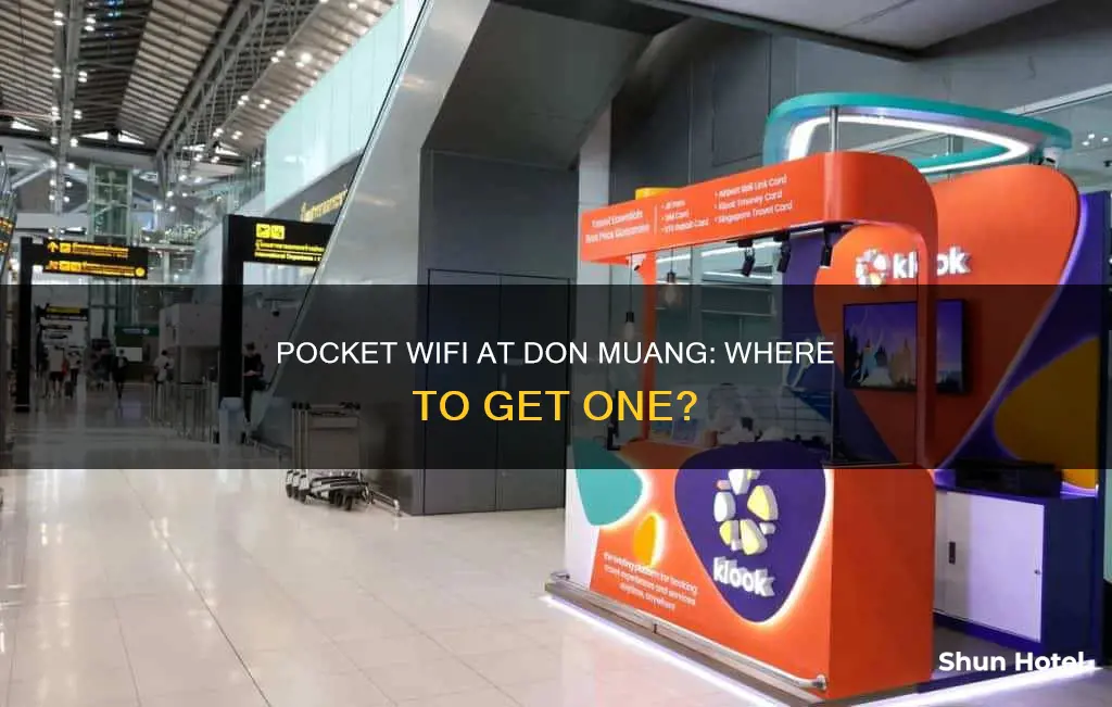 can i get pocket wifi at don muang airport