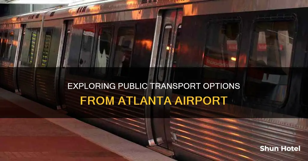can i get public transportation out of atlanta airport