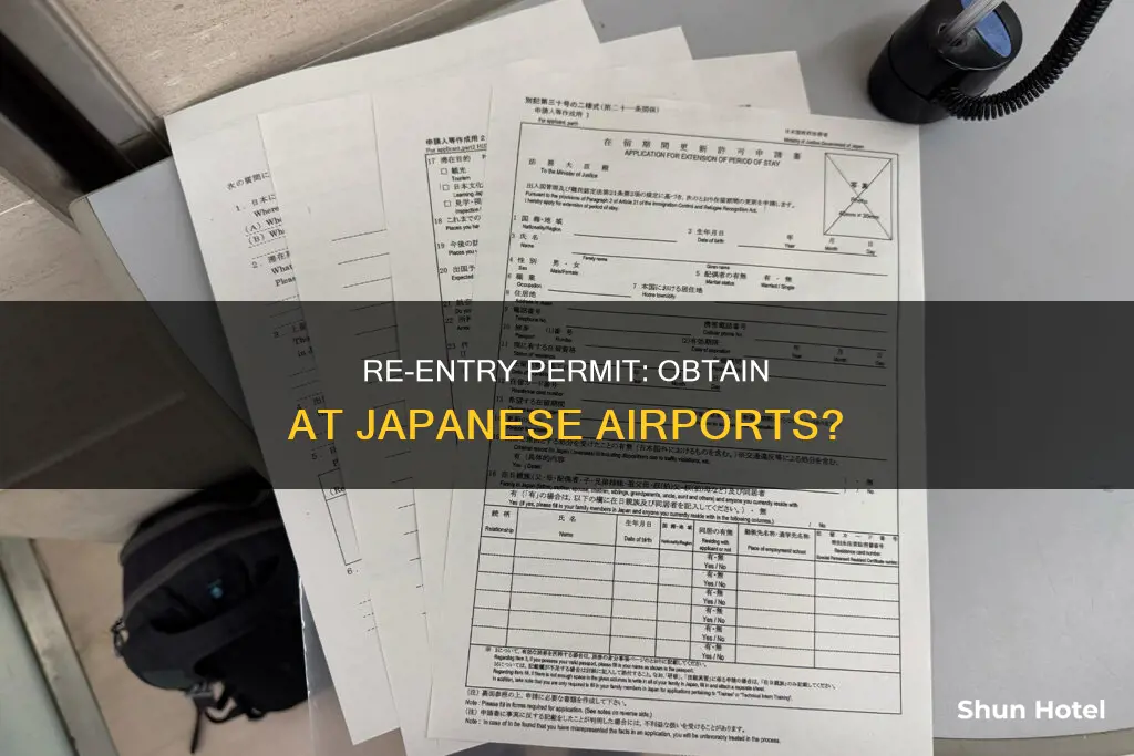 can i get re entry permit at airport japan