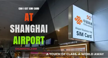 Shanghai Airport: Where to Get a SIM Card?