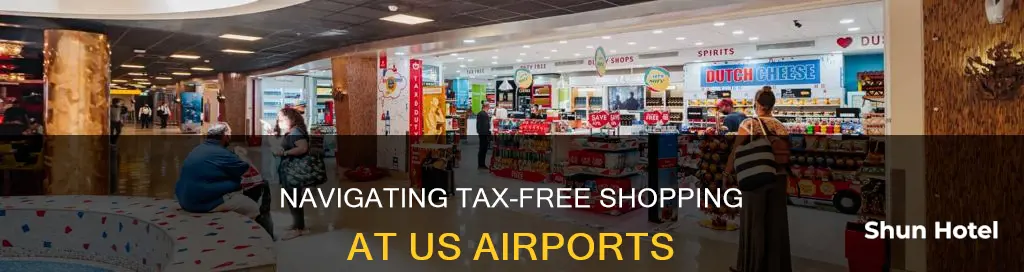 can i get tax free on usa airport