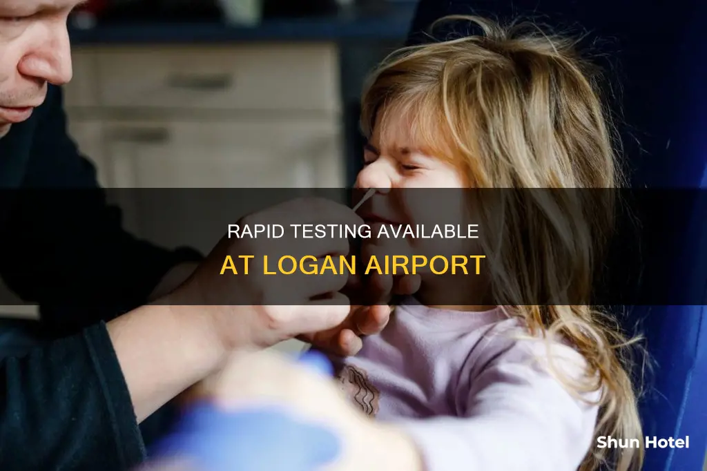 can i get tested at logan airport