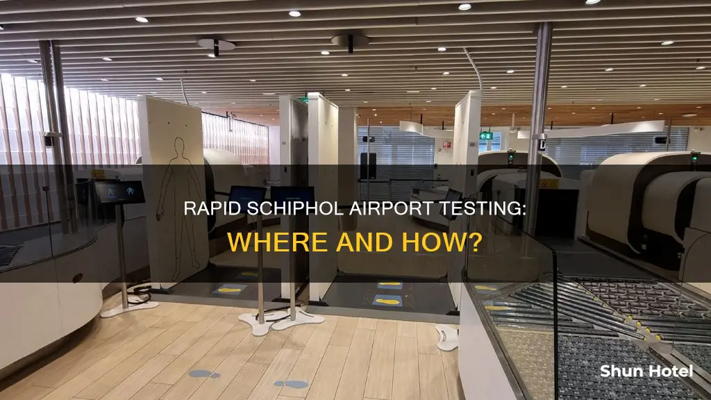 can i get tested at schiphol airport