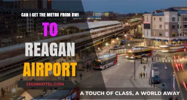 Traveling from BWI to Reagan Airport by Metro: Is it Possible?