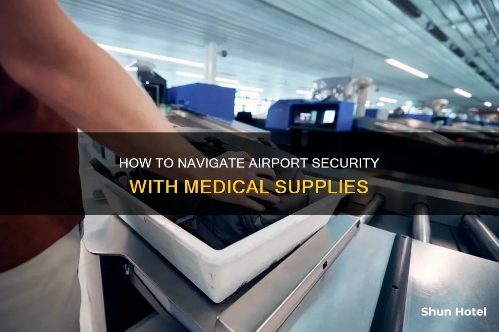 can i get threw security at airport woth syringes herio