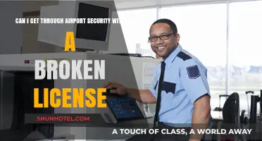 Broken License: Getting Past Airport Security