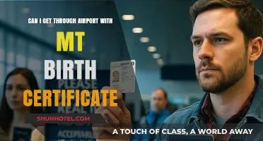 Navigating Airport Security: Birth Certificate Edition