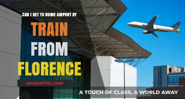 Travel from Florence to Rome Airport by Train