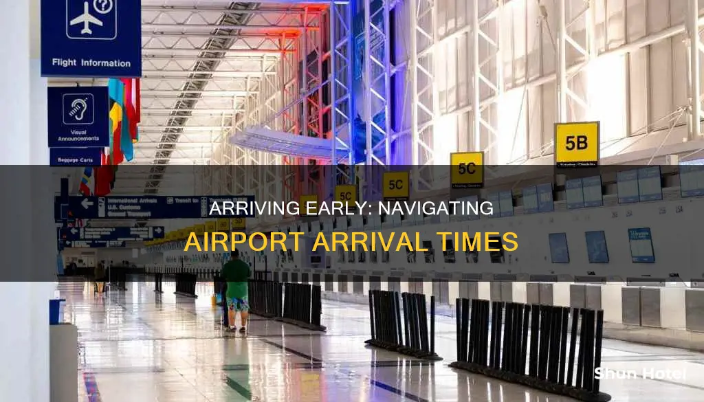 can i get to the airport 6 hours early