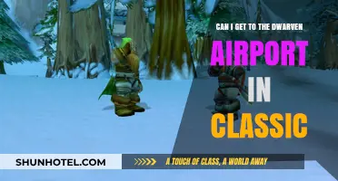 Classic World of Warcraft: Dwarven Airport Access?