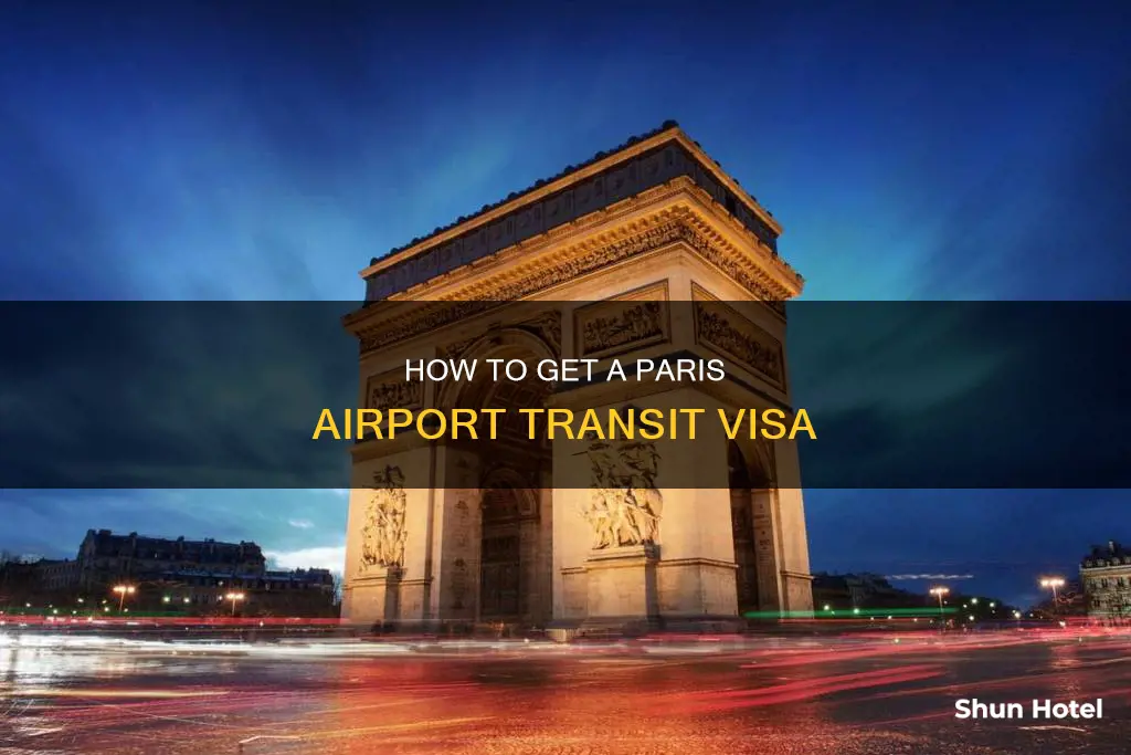 can i get transit visa at paris airport