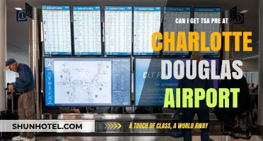 Charlotte Douglas Airport: TSA Pre Availability