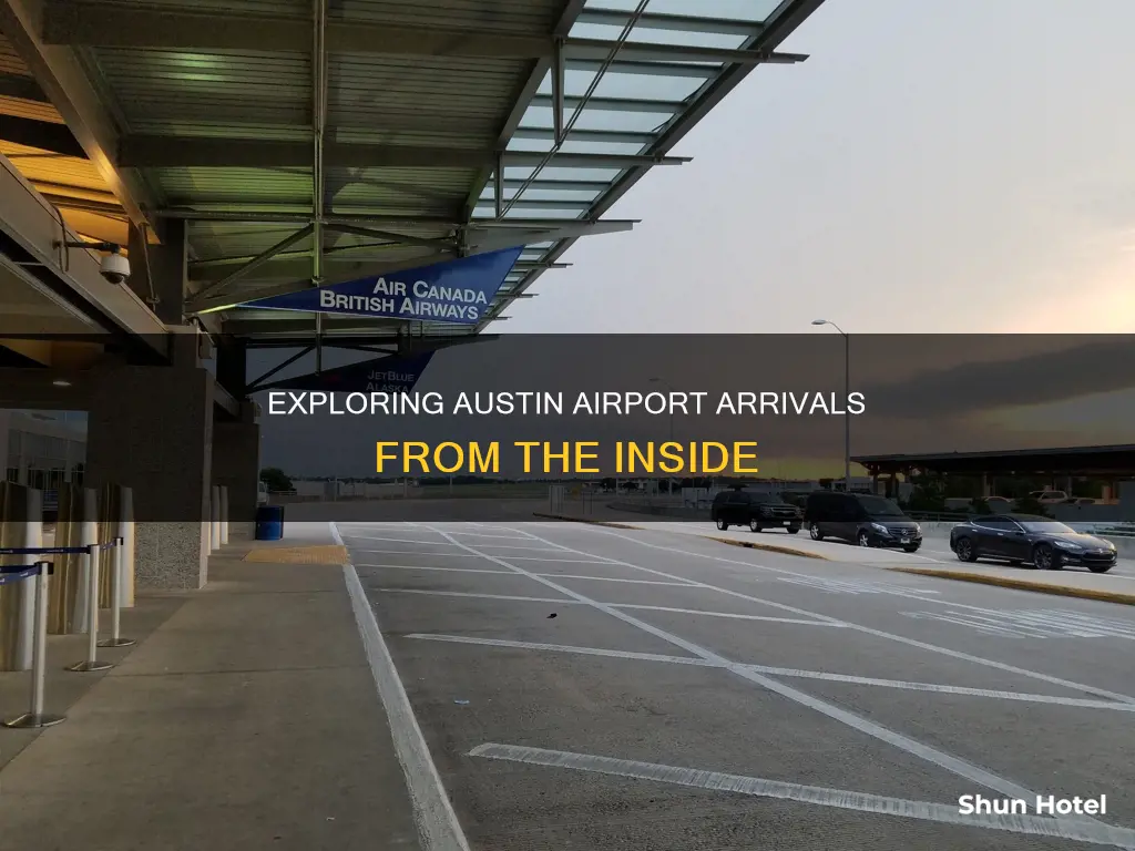 can i go inside austin airport arrivals
