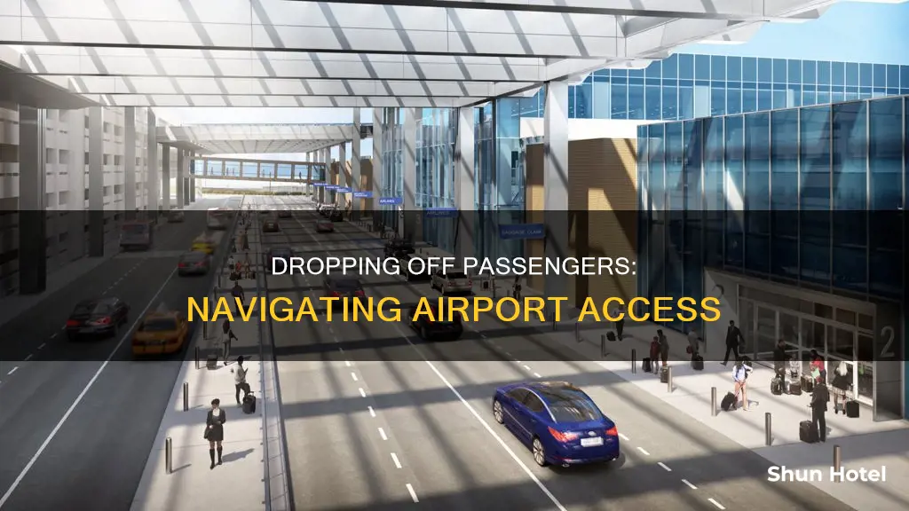 can i go into the airport to drop someone off