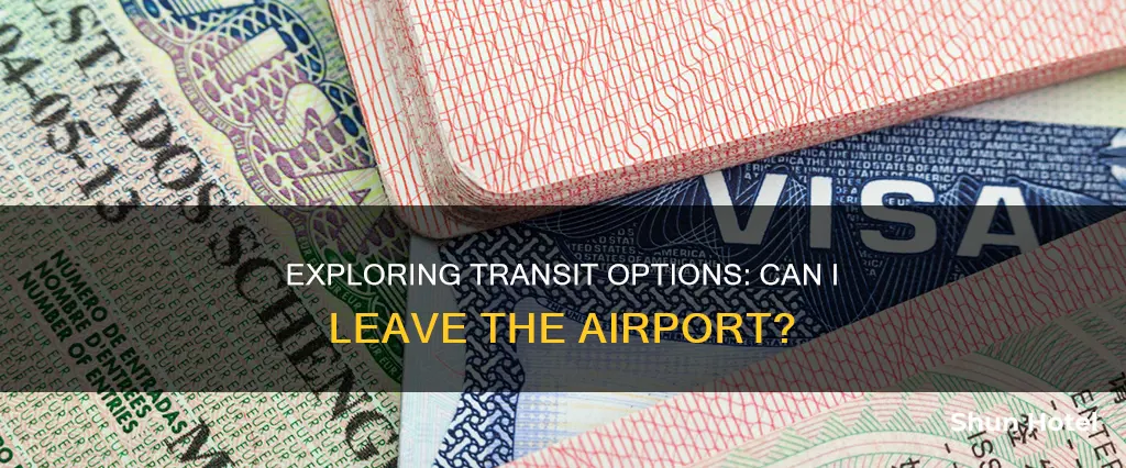can i go out of airport during transit in usa