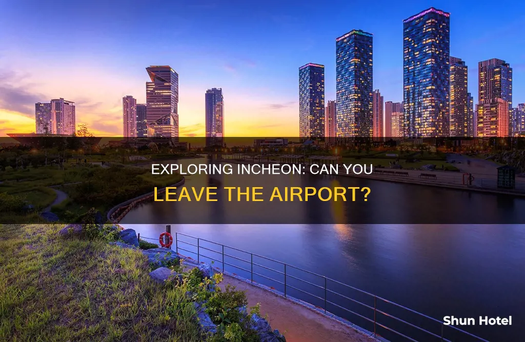 can i go out of incheon airport