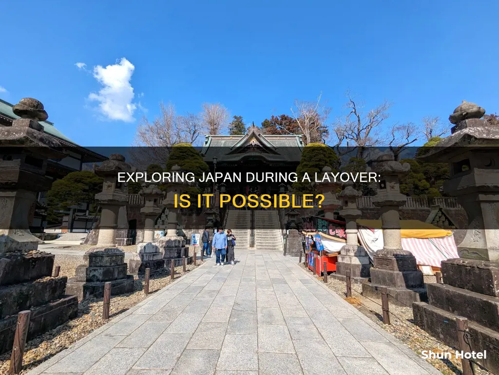 can i go out of japan airport during layover