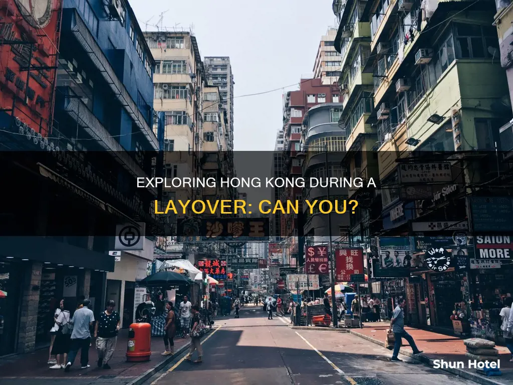 can i go outside hong kong airport during layover