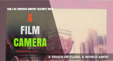 Film Cameras: Airport Security Clearance?