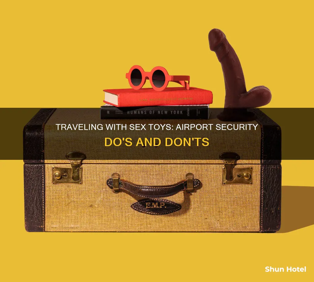 can i go through airport security with a sex toy
