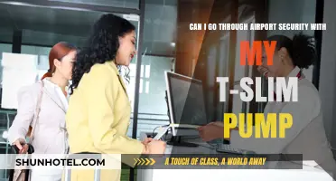 T-Slim Pump: Airport Security Clearance?