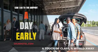 Airport Arrival: A Day Early or Too Late?