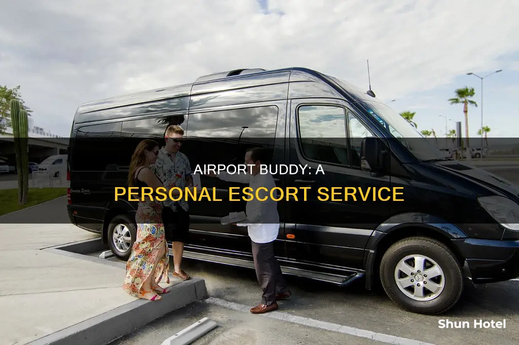 can i have someone escort me around the airport