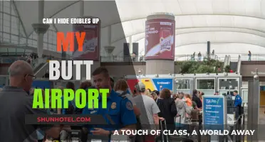Hiding Edibles: The Airport, Your Butt, and the Law