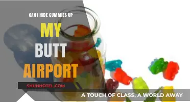 Hiding Gummies in an Unusual Place: Airport Security