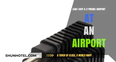 Where to Buy a Three-Prong Adapter at the Airport?