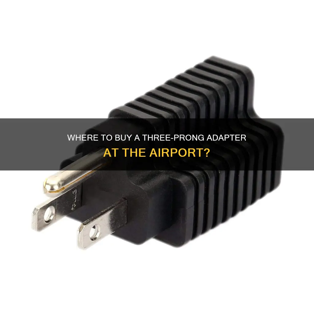 can i huy a 3 prong airport at an airport