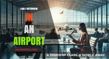 Interviewing in an Airport: A Unique Experience