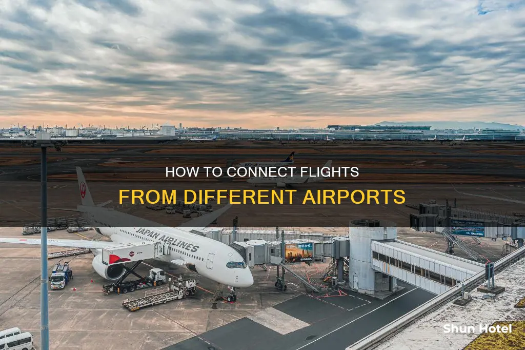 can i join a connecting flight from second airport