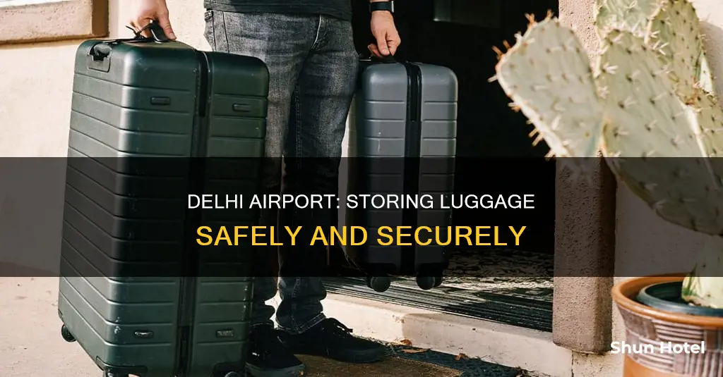 can i keep my luggage at delhi airport