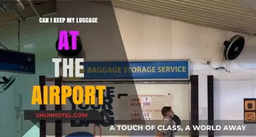 Airport Luggage Storage: Can I Keep My Bags?