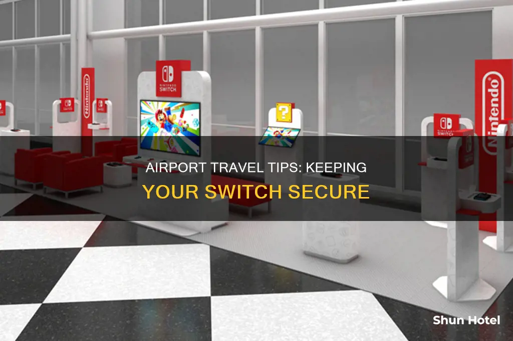can i keep my switch in it case at airport