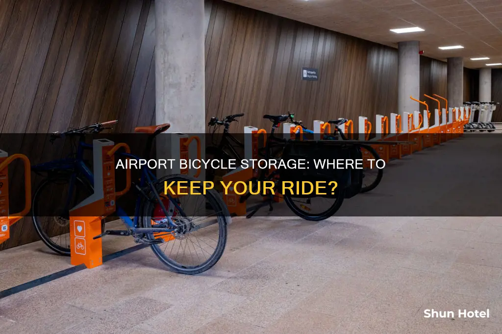 can i leace my bycicle at the airport