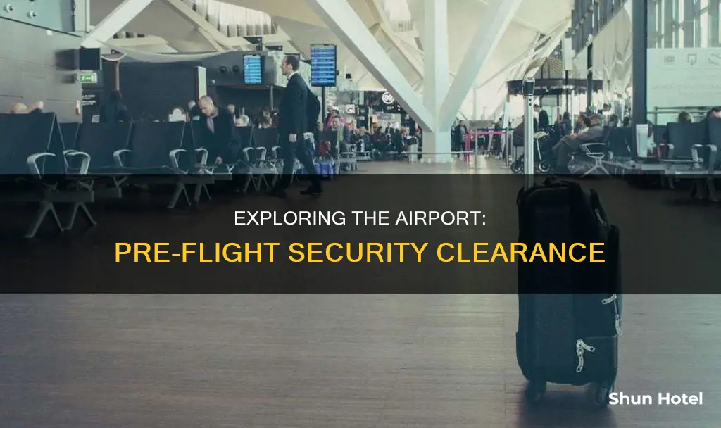 can i leave airport after security