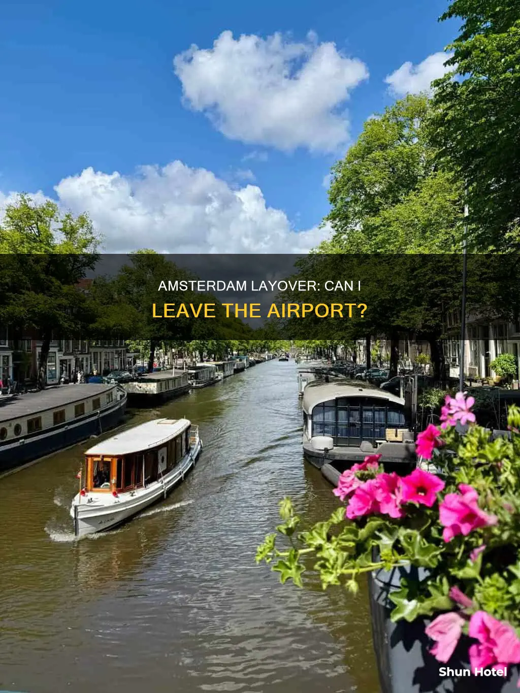 can i leave airport during layover in amsterdam
