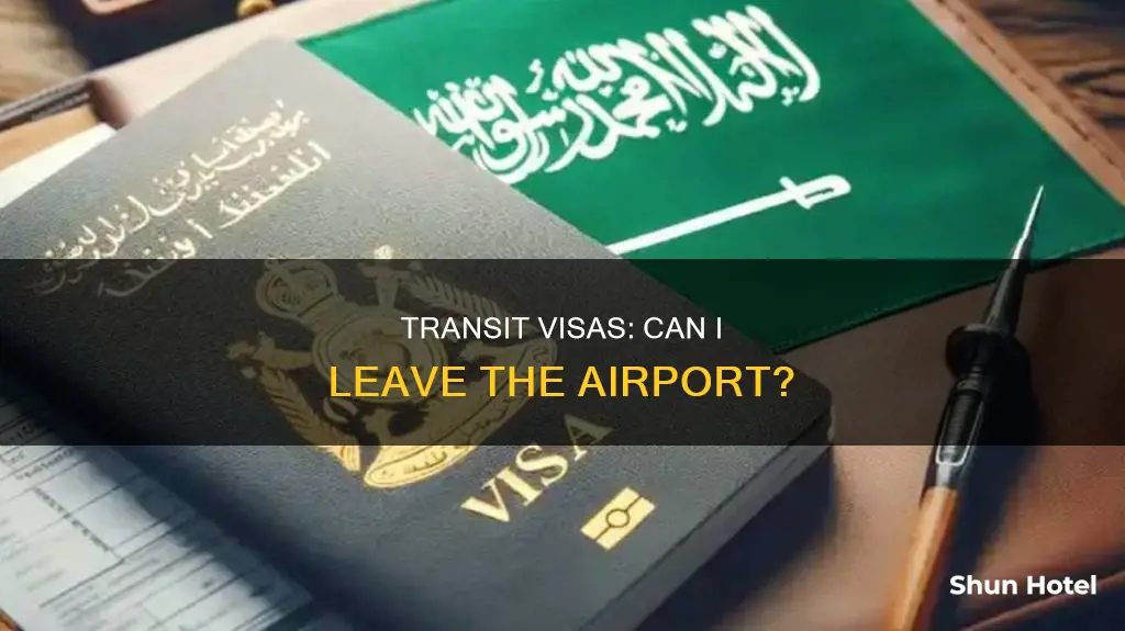 can i leave airport with transit visa
