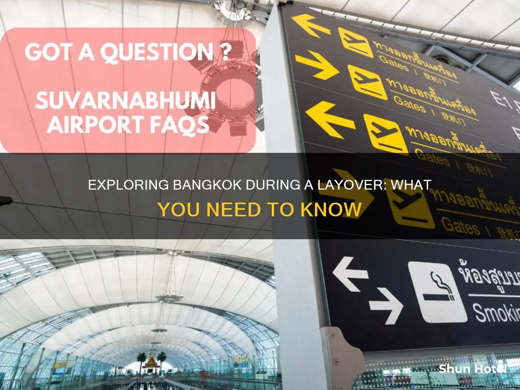 can i leave bangkok airport during transit