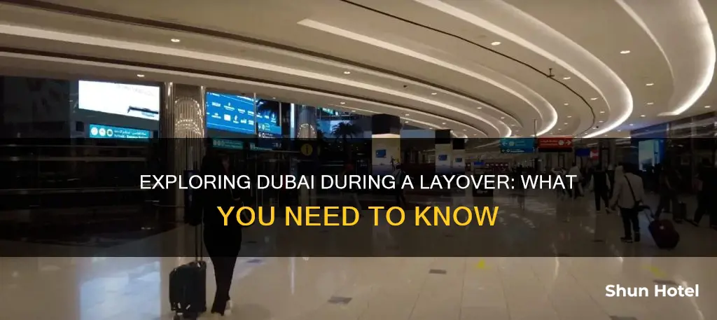 can i leave dubai airport during a layover