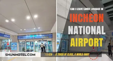 Incheon Airport: Large Luggage Storage Options