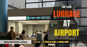 Airport Left Luggage: Can I Store My Bags?