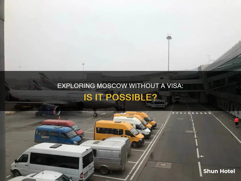can i leave moscow airport without a visa