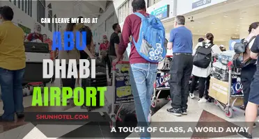 Secure Bag Storage: Abu Dhabi Airport's Left Luggage Options