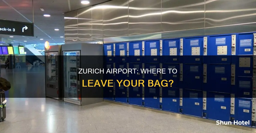 can i leave my bag at zurich airport