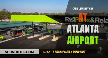 Parking at Atlanta Airport: Can I Leave My Car?